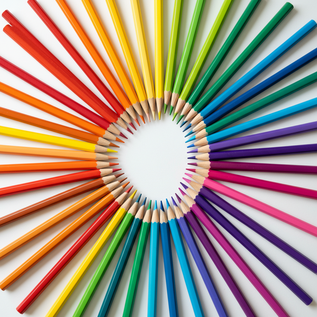 2 pack Crayola Coloured Pencils, 24 Count – Vibrant Pre-Sharpened Pencils for Kids’ Drawing, Colouring, School & Art Projects